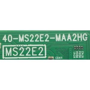 MAIN PARA SMART TV TCL 4K RESOLUCION (3840 X 2160) / NUMERO DE PARTE 08-MS22E03-MA200AA / 40-MS22E2-MAA2HG / 08-MS22E03-MA300AA / V8-ST22K01-LF / GTC011014W / DISPLAY HV750QUB-F91 / MODELO 75S431